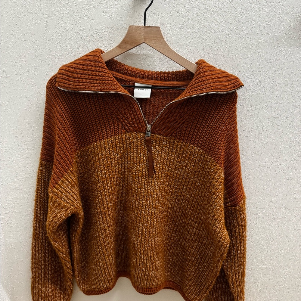 VARLEY Willard Half Zip Sweater (S)